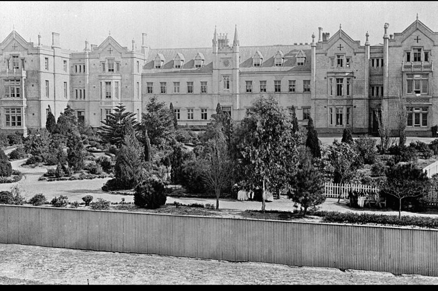 the melbourne benevolent asylum c.1885