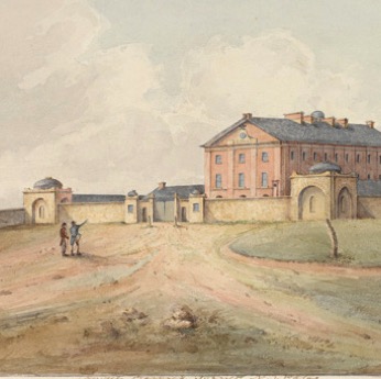 convict [hyde park] barracks, sydney. new south wales c. 1820