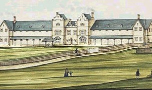 lunatic asylum, adelaide, south australia, charles summers. watercolour