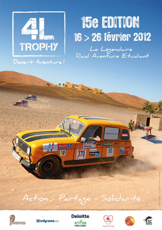 affiche 4l trophy 2012