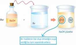 bazların suya verdiği iyon