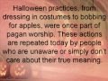 truth about halloween