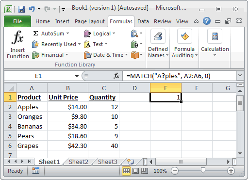 microsoft excel