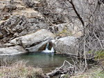 waterfall in the valley