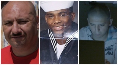 (left to right) deported u.s. military veterans hector barajas, howard bailey, and mauricio hernandez. 