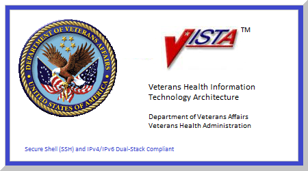 left: va seal image right: vista logo veterans health information technology architecture department of veterans affairs veterans health administration secure shell (ssh) and ipv4/ipv6 dual-stack compliant