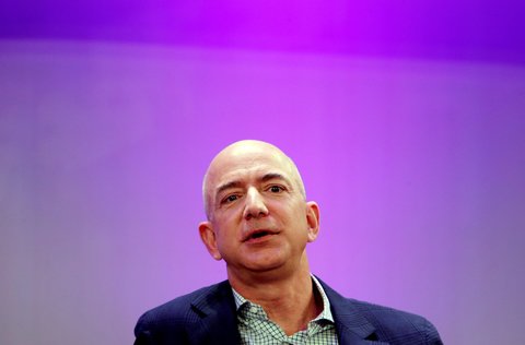 eff bezos of amazon, which bought a chip maker linked to advanced data networking.