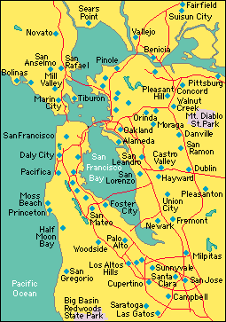 san francisco bay area map key