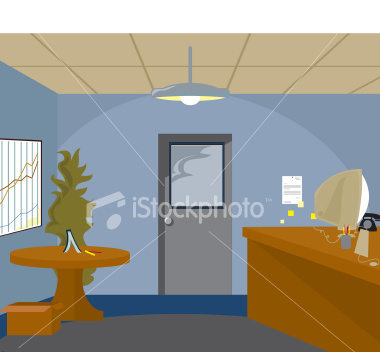 corporate office royalty free stock vector art illustration