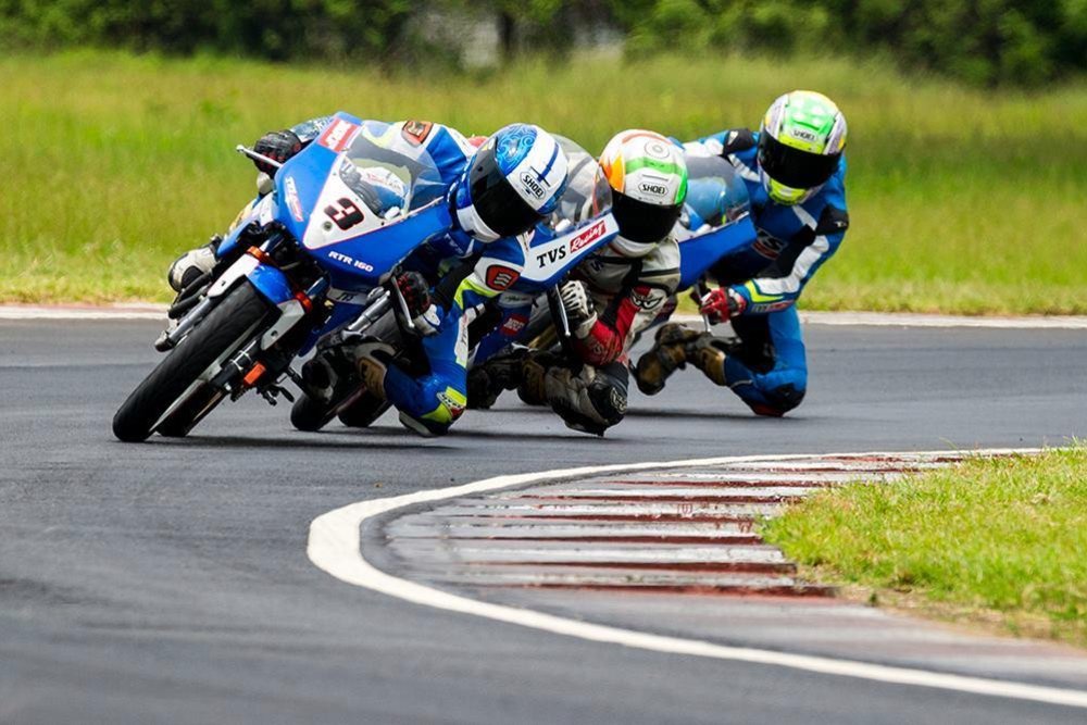 Motorbike racing