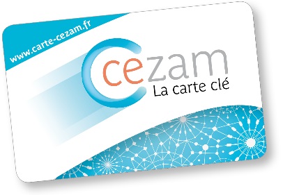 logo carte cezam penché