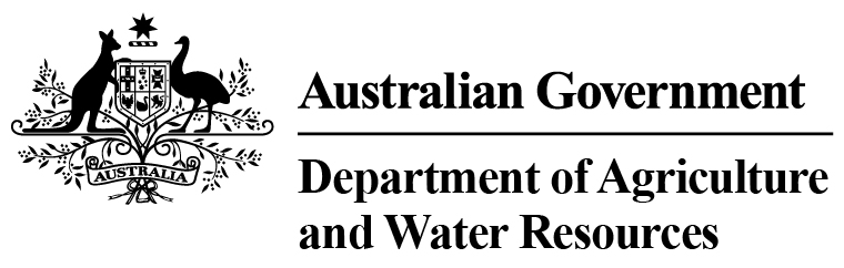 department of agriculture and water resources logo