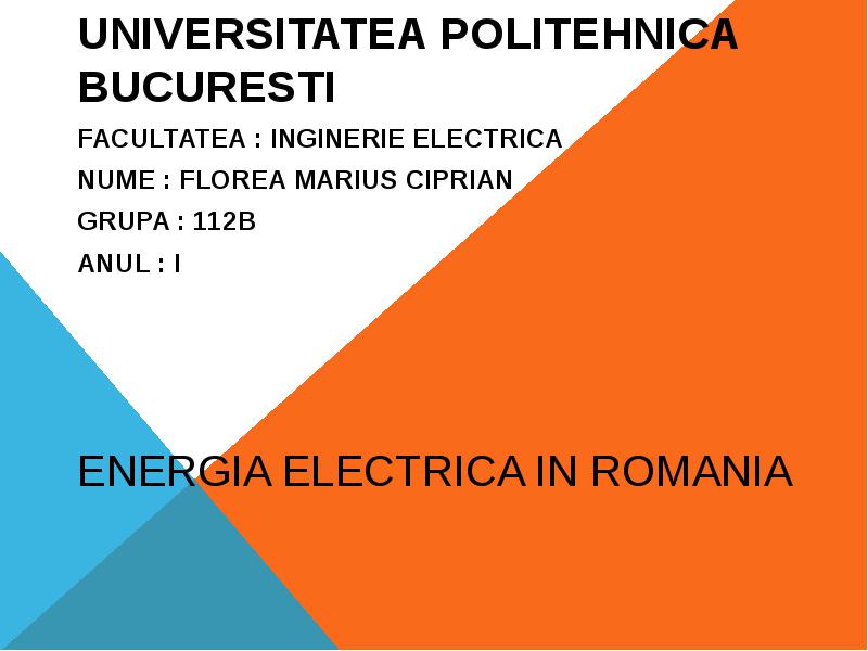 Universitatea Politehnica Bucuresti